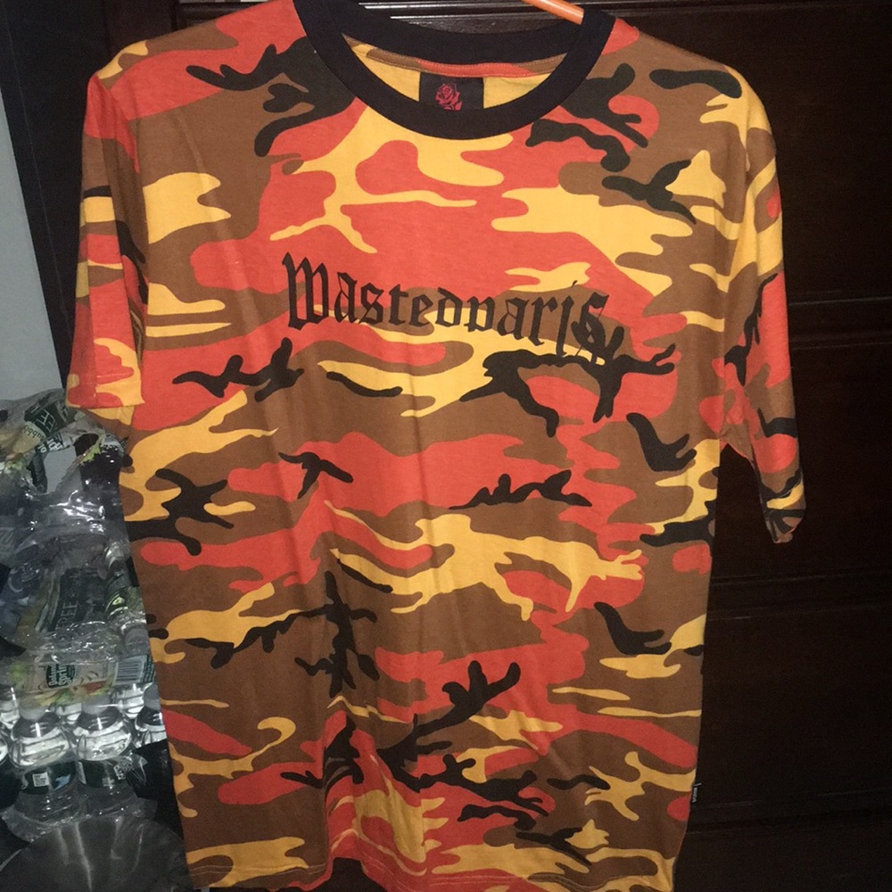 Wasted Paris camo shirt
